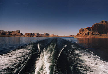 auf dem Lake Powell