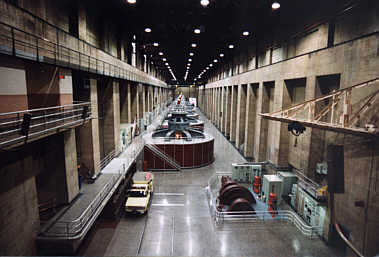 Stromerzeugung im Hoover Dam