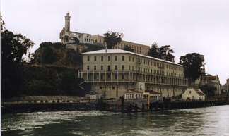 Gefngnisgebude Alcatraz