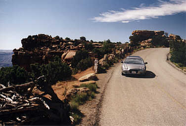auf dem Weg zum Death Horse Point