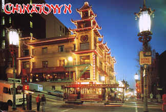 Chinatown Postkarte