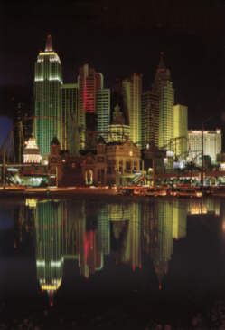 New York Hotel Las Vegas (Postkarte)